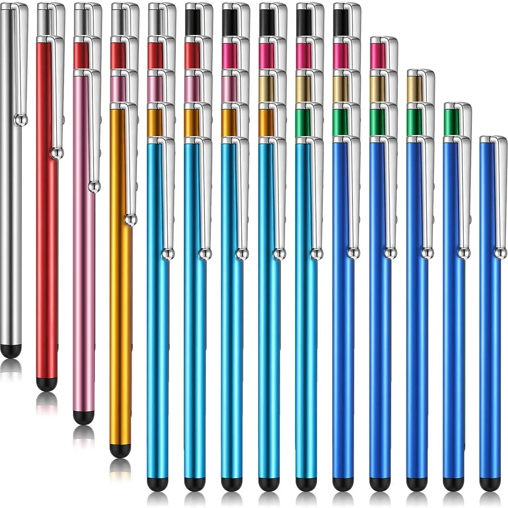 Compatível com Ipad Tablet a Maioria dos Dispositivos Tela de Toque Lote Caneta Digital Stylus Universal Iphone Samsung Capacitivo 1000 Pçs –