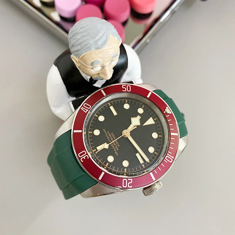 Ремешок для часов 22 мм спортивный с изогнутым концом ремешок Black Bay 1958 PELAGOS Gmt