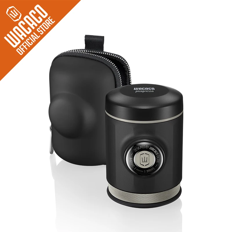 WACACO Picopresso Portable Espresso Maker Bundled with Protective Case Specialty Coffee Machine 18 Bar Pressure Travel | Дом и сад