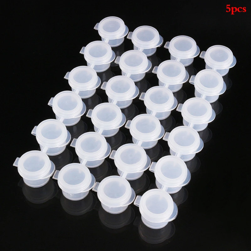 

White 5*6 Pcs 3ml Joint Pigment Box Painting Acrylic Paint Supplies Drawing Art Education Plastic