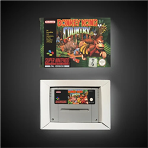 Карта для игры Donkey Country Kong-Европейская версия аккумулятор ролевой экономия в