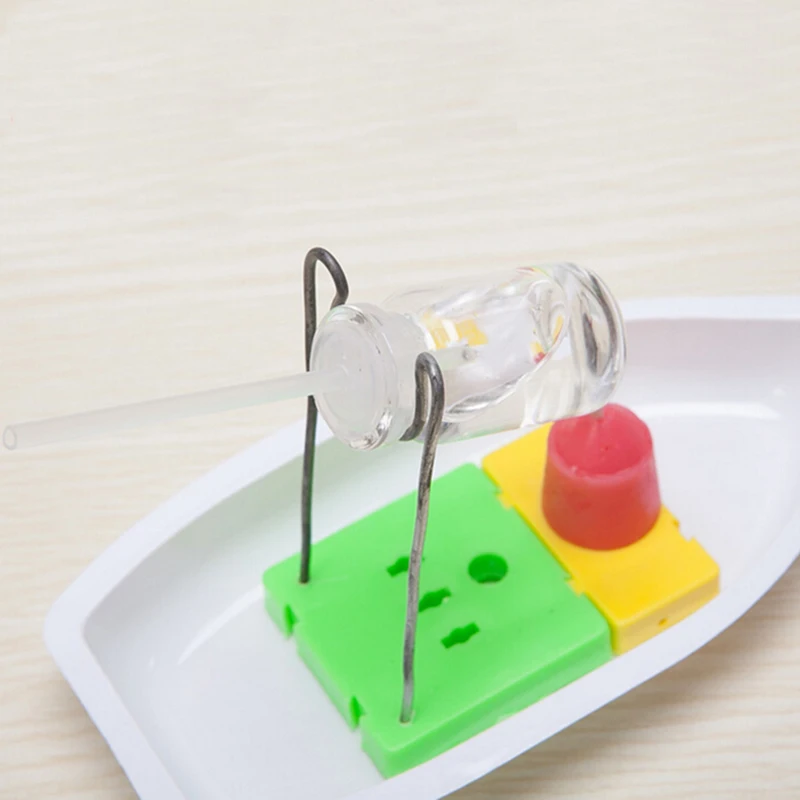 1 Набор научных экспериментов сделай сам обучающая Паровая лодка игрушки для