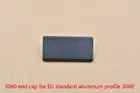 10 шт., пластиковые наконечники для алюминиевых профилей европейского стандарта