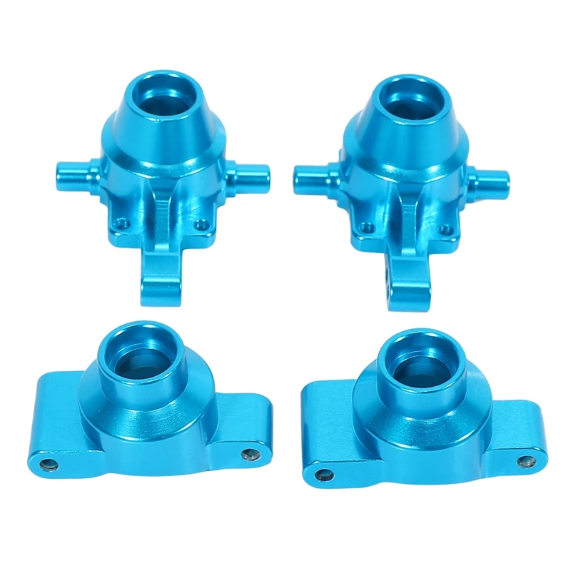 

Aluminum Alloy Front Rear Knuckle Arm Steering Cup Upright Hub Carrier for 1/10 RC Car Tamiya TT-01 TT01 Upgrade Parts