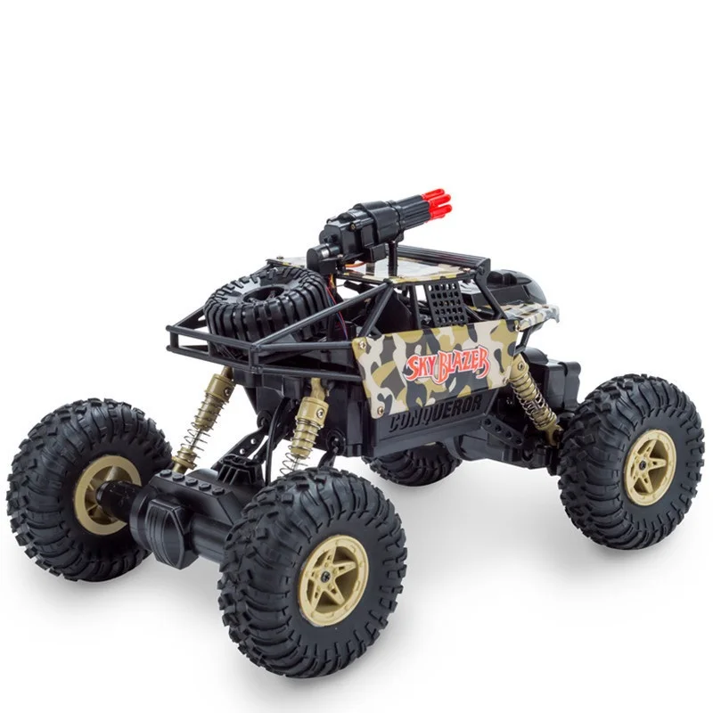 WLtoy RC автомобиль 4WD с камерой Wi Fi передача изображения запуск ракеты багги
