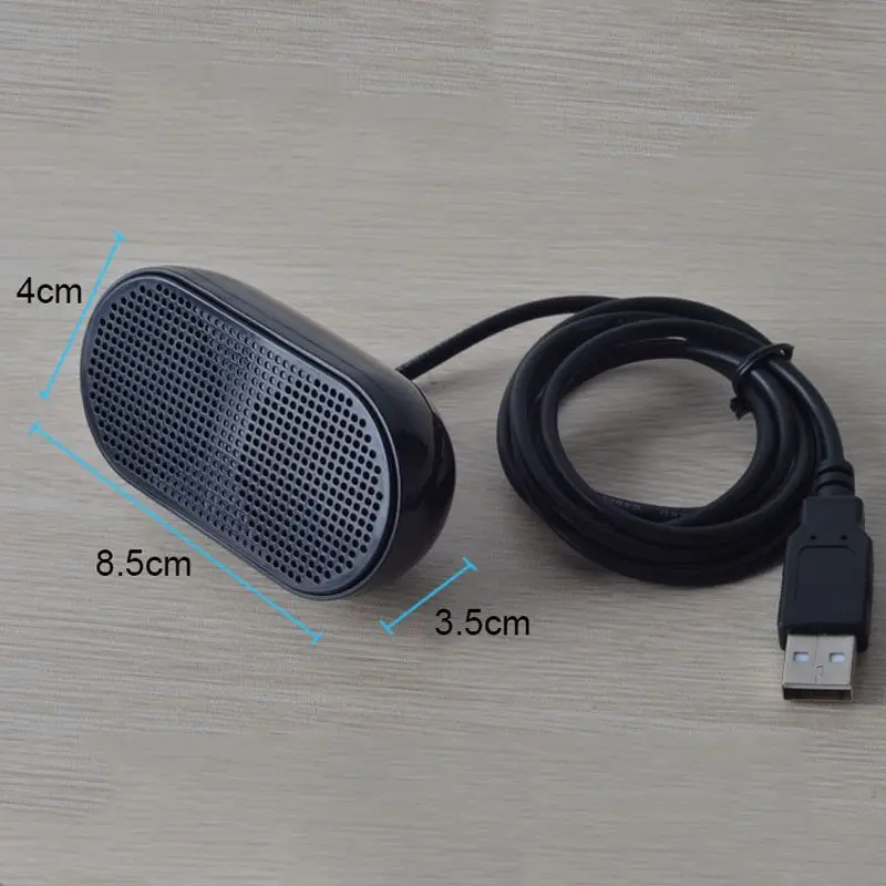Портативный динамик с питанием от USB стереозвук мультимедийный для ноутбука ПК