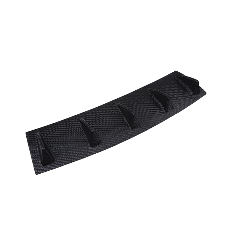 Posbay Универсальный ABS автомобильный нижний диффузор губа на задний бампер спойлер