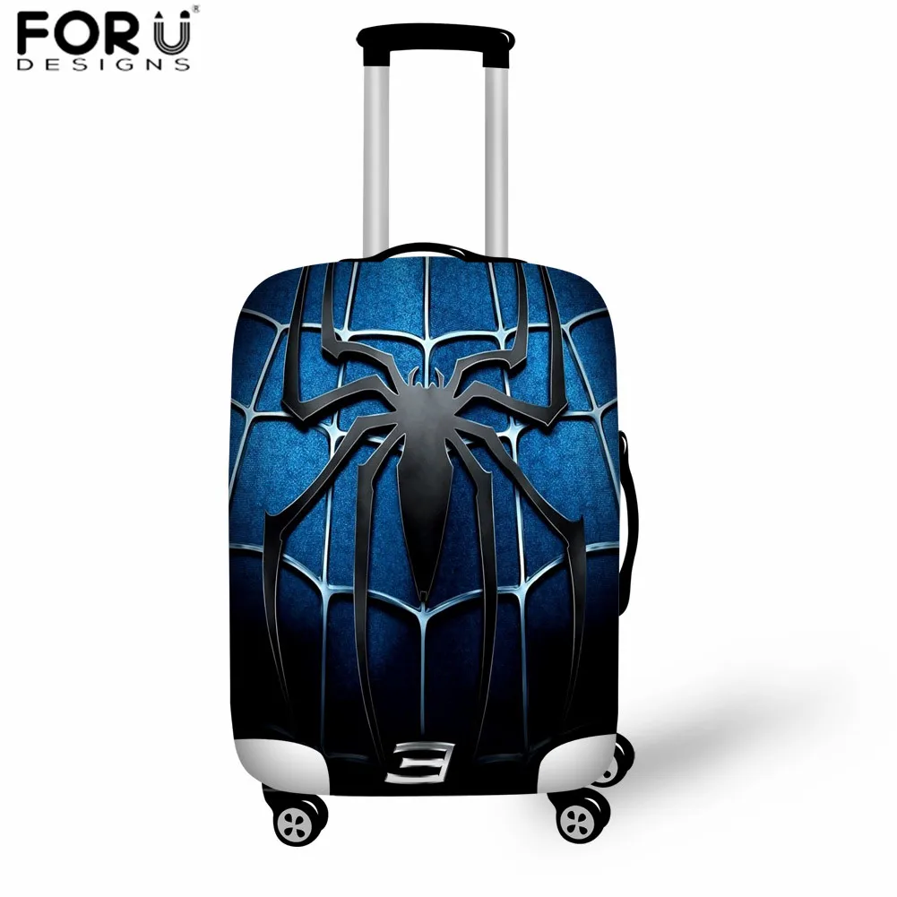 FORUDESIGNS/Эластичный Защитный чехол для багажа с рисунком суперчеловека-паука, чехол от пыли 18-32 дюймов, чехол для багажника, аксессуары для путешествий - Цвет: LH1007