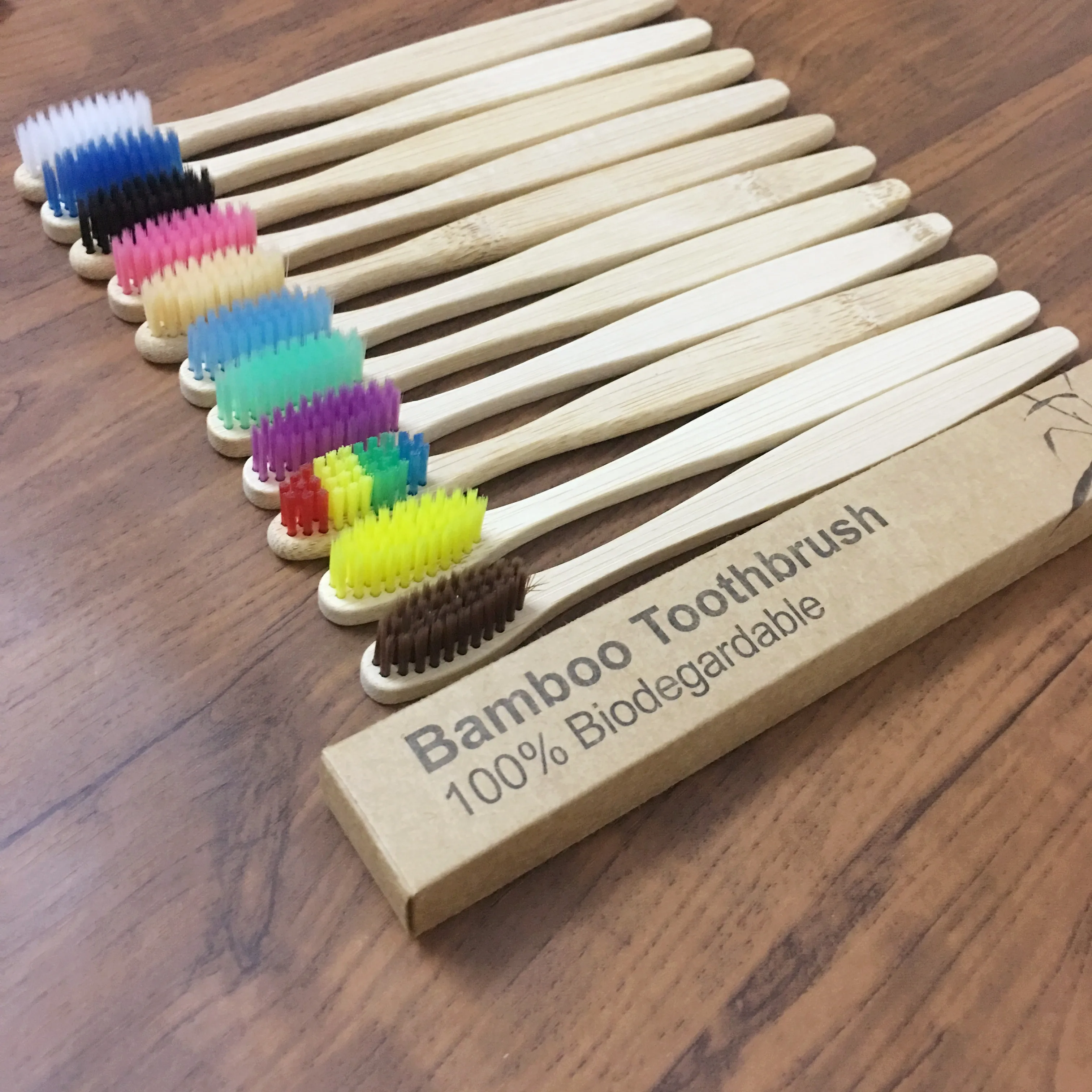 100 шт./упаковка Деревянные Зубные щётки | Красота и здоровье