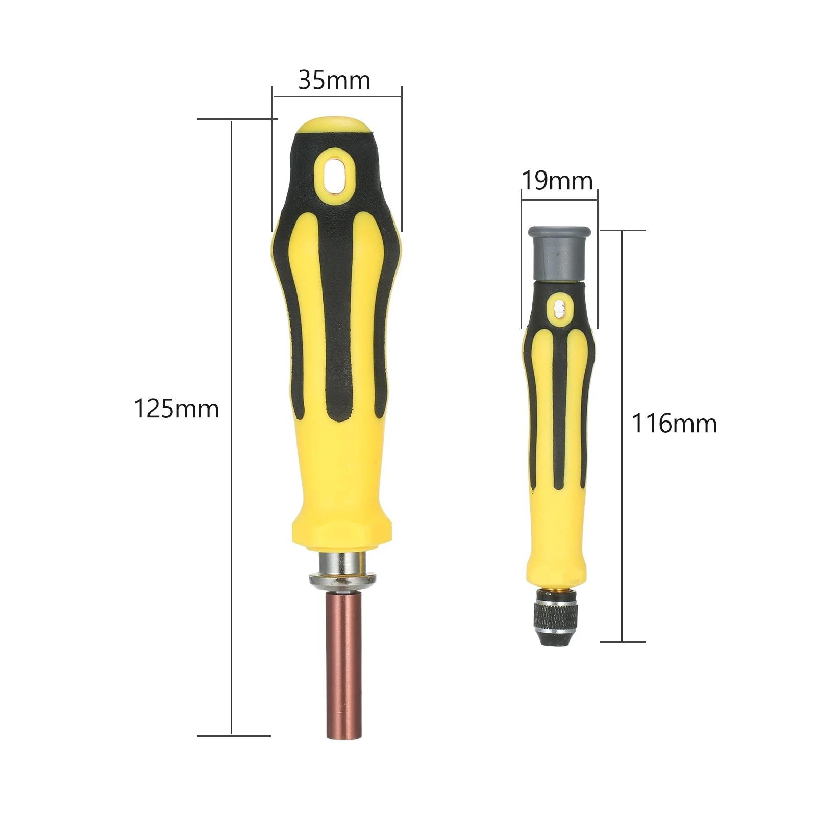 

70-in-1 Screwdriver Bit Set CRV Bits and Sockets Hexagon Slotted & Torx Bits Pentalobe Tri-wing Hardware Tool Kit for Repairing