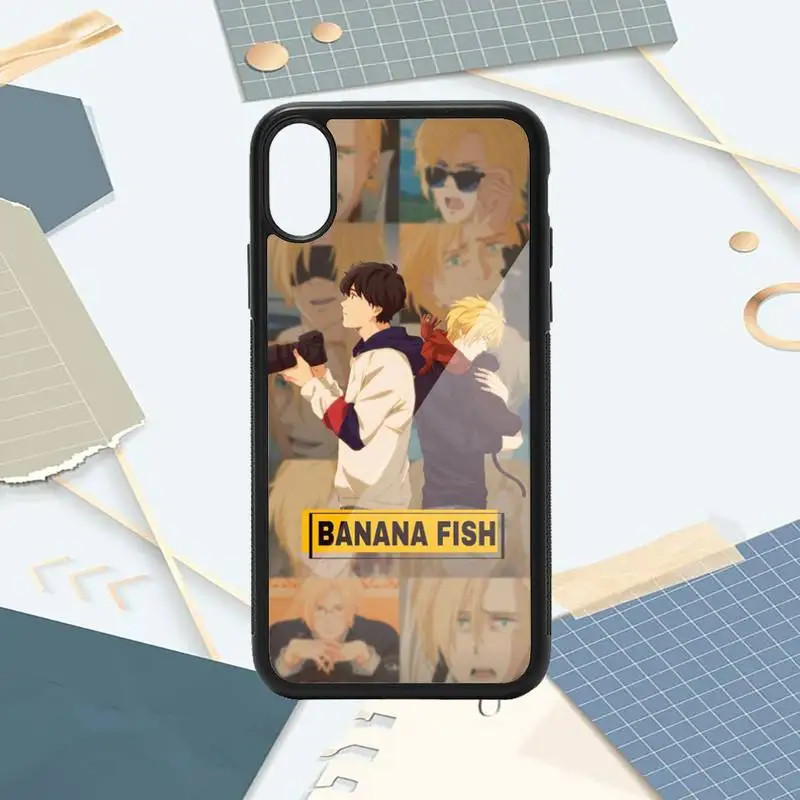 

Japan anime Banana Fish Phone Case PC for iPhone 11 12 pro XS MAX 8 7 6 6S Plus X 5S SE 2020 XR