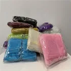 Многоцветные мешочки из органзы на шнурке, 50100 шт., мешочки для упаковки ювелирных изделий, рождественский подарок, пакеты для упаковки конфет на свадьбу и вечеринку 50%