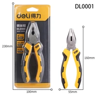 deli 678%e2%80%9c wire cutter industrial grade multifunction wire stripper crimping tool cutter cable crimper plier electrician house