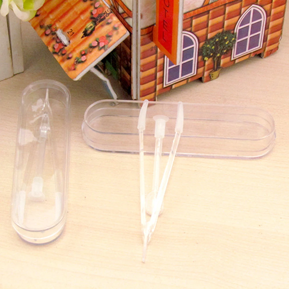 1 шт. контактные линзы Пинцет Безопасный Удобный для чистки Щипцы Зажим