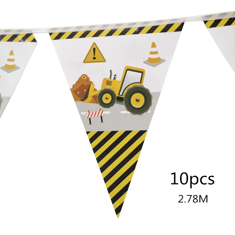 Строительство вечерние экскаватор Дети Мальчики тематические праздничные