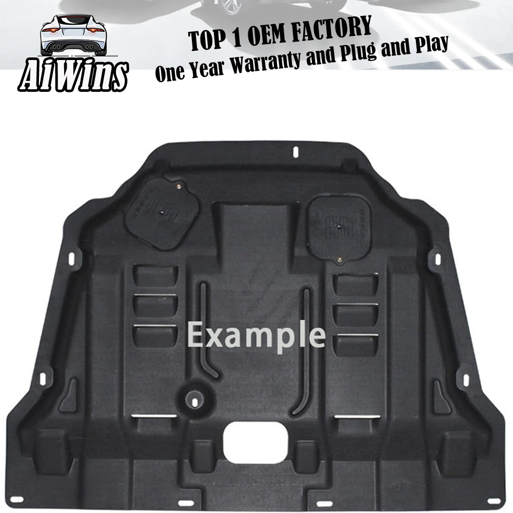 

Aiwins Car styling For Ford EcoSport Plastic engine guard 2013-2017 For EcoSport Engine skid plate fender alloy steel engine