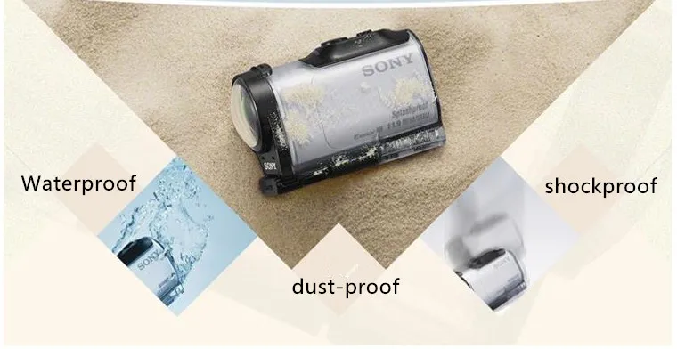 Водонепроницаемый чехол SPK AZ1 для спортивной экшн камеры Sony HDR AZ1|Сумки
