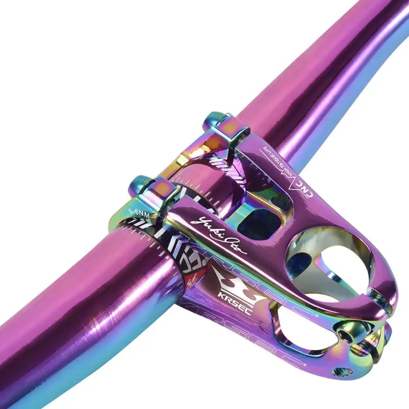 

Colorful Ultralight Hollow Bicycle Bracket Road Bike MTB Handle Stem Handlebar Y4UB