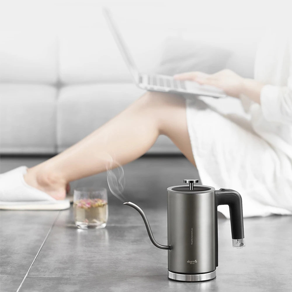 Deerma Электрический горшок для сохранения здоровья гусиная шея 8 мм светодиодный