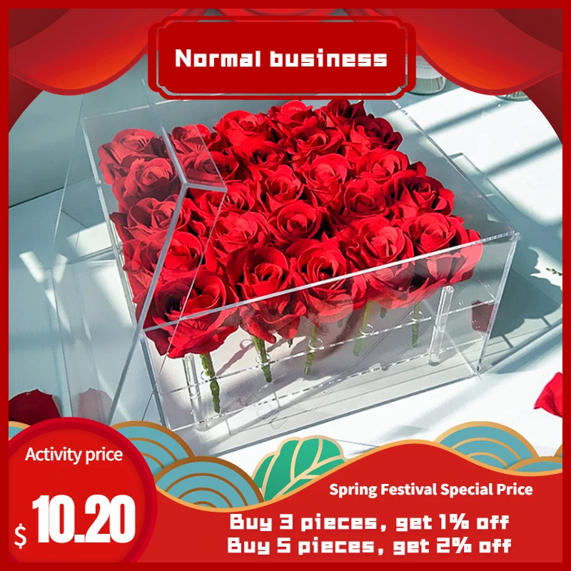 Акриловый прозрачный органайзер для макияжа материал косметический Чехол