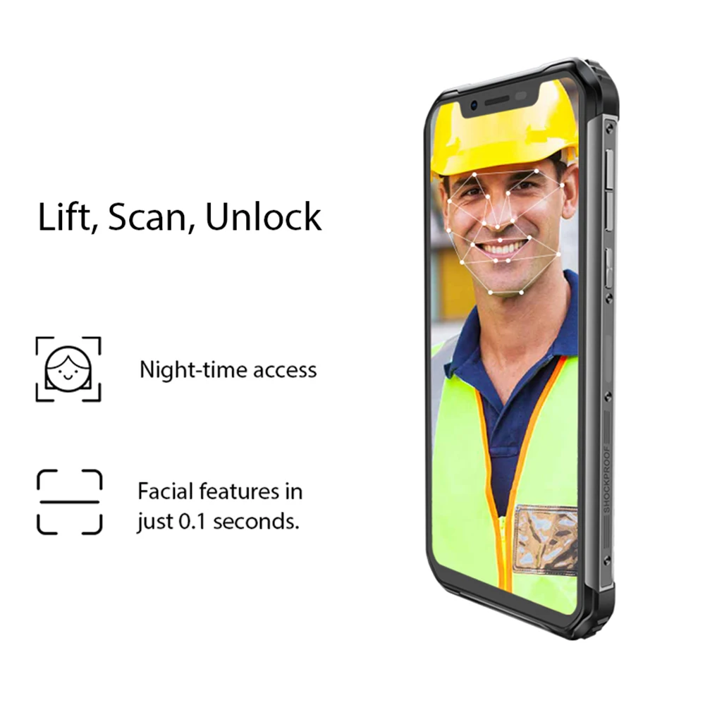 Мобильный телефон Blackview BV9600E AMOLED экран 6 21 дюйма Helio P70 Android 9 0 водонепроницаемый