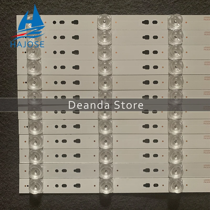 12pcs LED backlight for pioner PLE5006 MTV-5031LTA2 LT-50EM76 50C550 PLDED5068A-E LED50D06-ZC14AG-01 LED50D6-ZC14 LE50K5500TF | Лампы и
