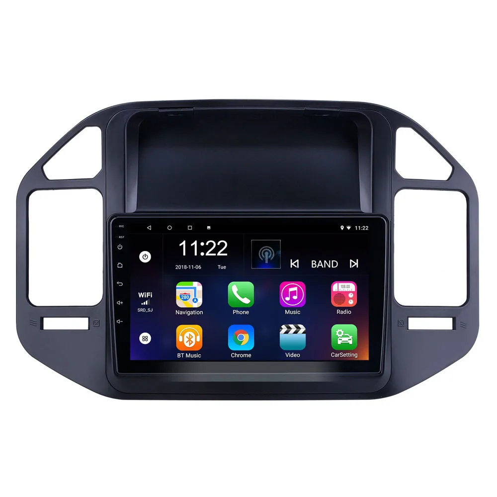 

2 Din Car Radio for Mitsubishi Pajero V73 2004-2011 9 Inch Android Multimedia Wifi Stereo Navigation GPS Autoradio Head Unit