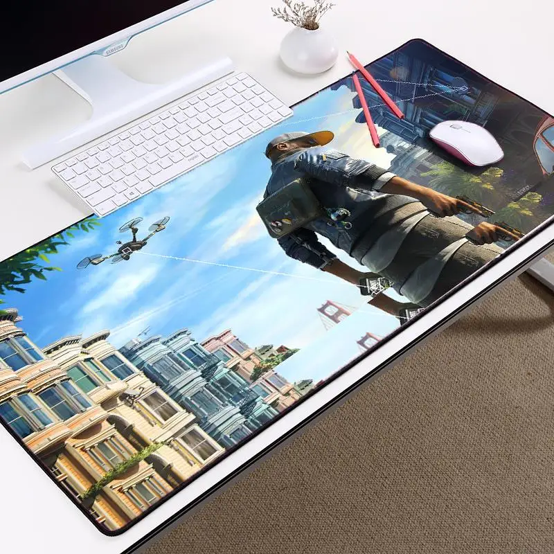 Украсьте свой компьютерный стол супер Коврик для мыши большого размера Watch_Dogs 2