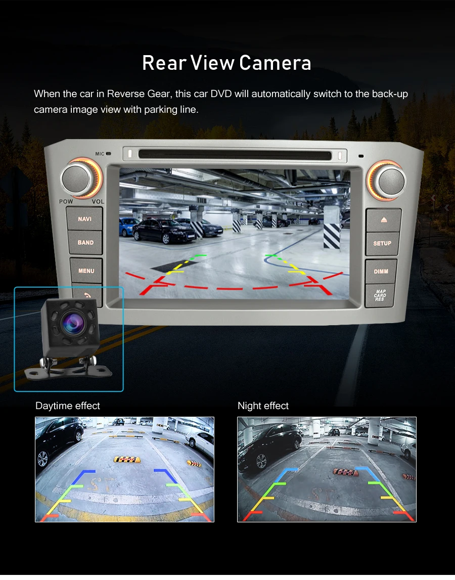 4G ram Android 9,0 автомобильное радио gps Мультимедиа Стерео dvd-плеер для Toyota Avensis T25 2003-2008 Авто Аудио навигация головное устройство