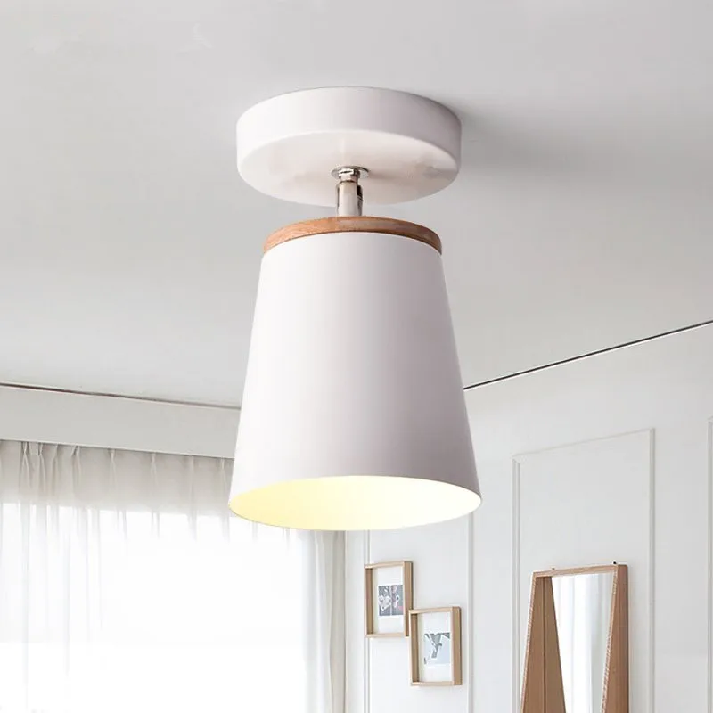 

Modern Ceiling Lamp LED Indoor Light Metal Wood Pendant The Restaurant Shop Bar Living Dining Room Corridor Lighting Fixture