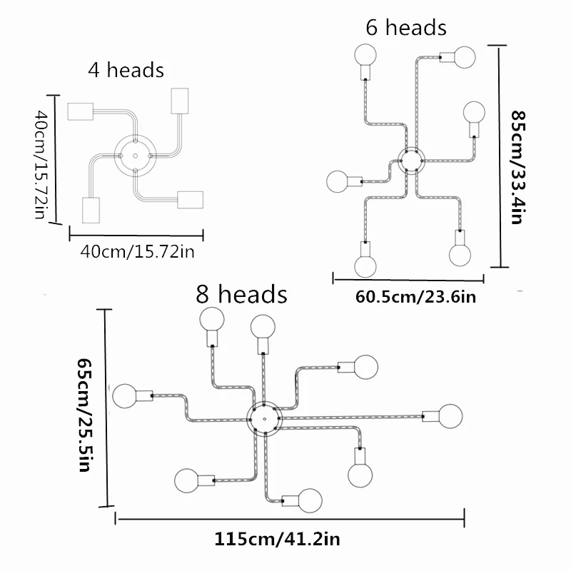 

Ceiling Lights Luminaria Led Ceiling Lamp Light For Living Room Personality Industrial Home Lighting Fixture Lamparas De Techo