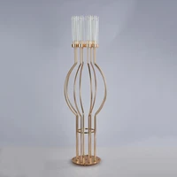metal candelabra 8 arms candle holders acrylic wedding table centerpieces flowers stand candelabrum for home party decor