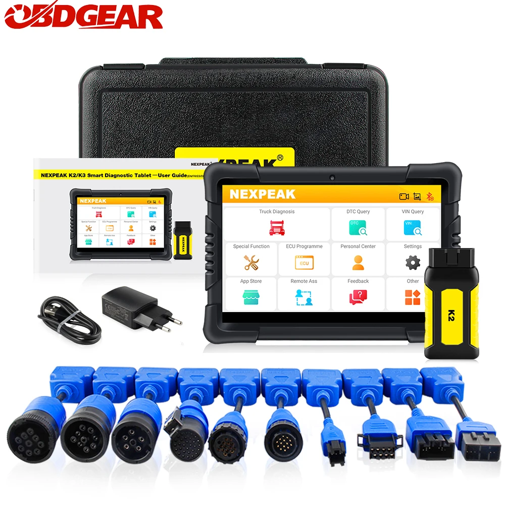Диагностический сканер NEXPEAK K2 для грузовиков инструмент диагностики дизельных