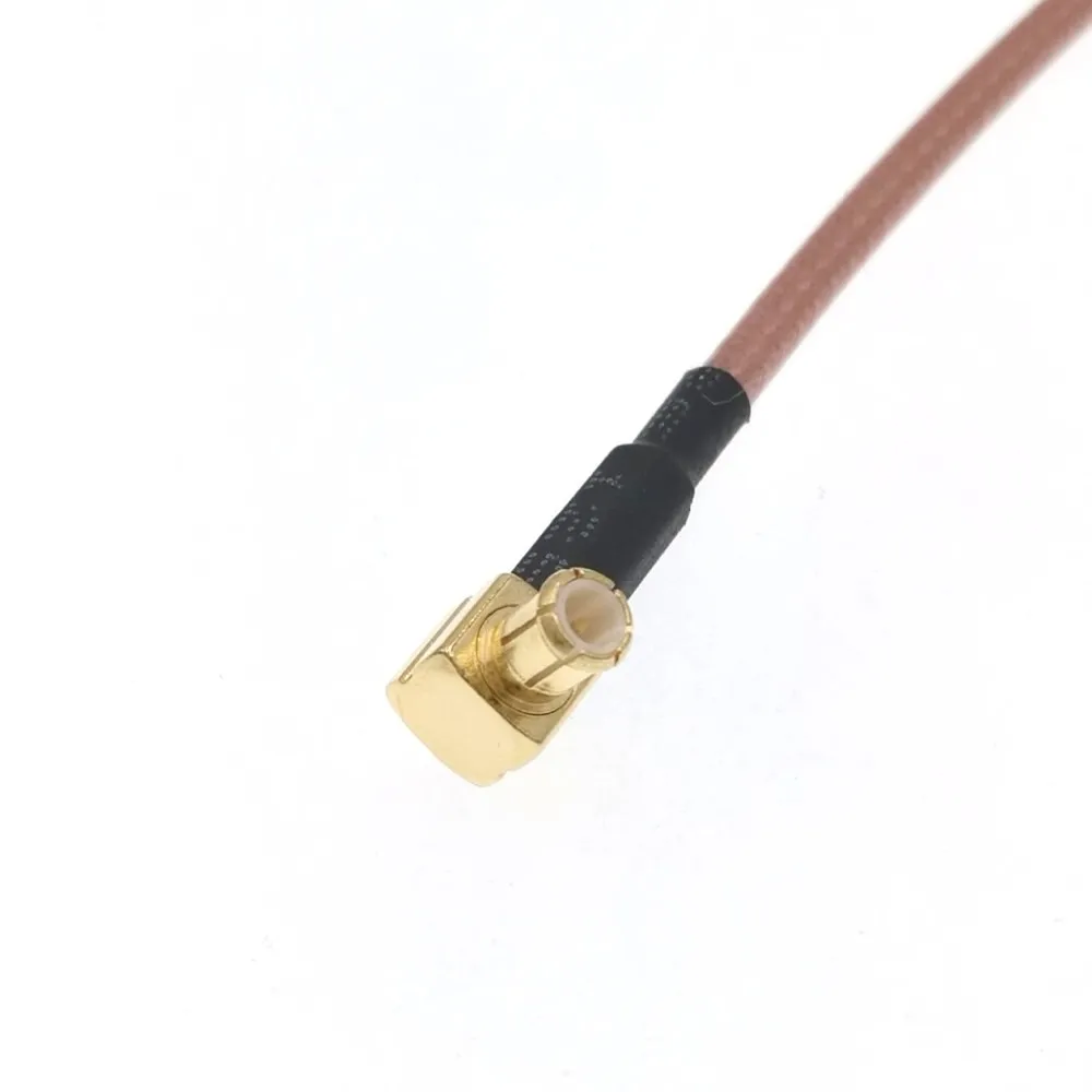 Штекерный разъем MCX под прямым углом к гнездовому разъему SO239 UHF RG316 8 &quotОТРЕЗОК
