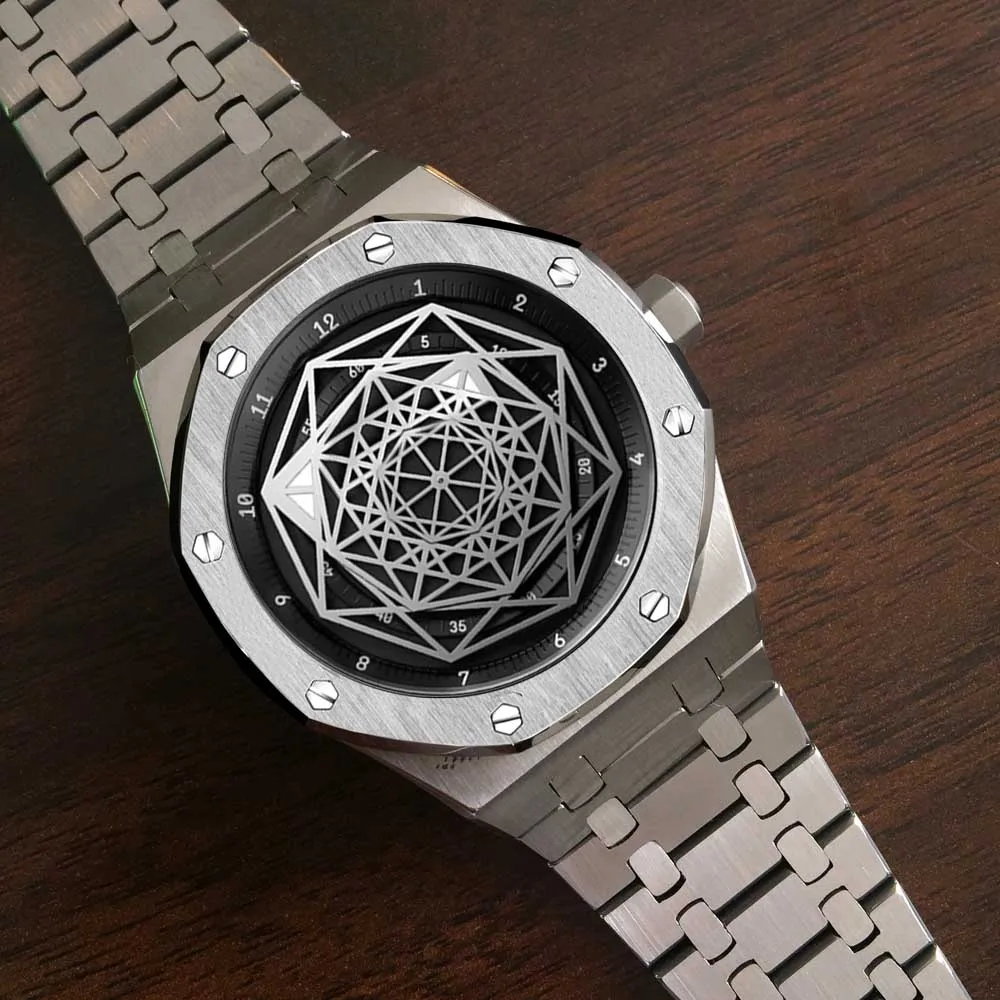 Мужские часы роскошного бренда мужские Стальные кварцевые деловые светящиеся