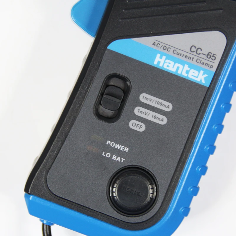 Hantek Осциллограф AC/DC токовый зажим зонда CC-65 CC-650 20 кГц/400 Гц полоса пропускания 1МВ/10мА 65А/650а с BNC вилкой