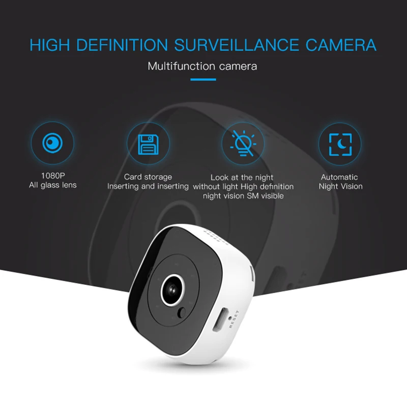FULL HD мини камера DV Kamera 1080p 720P ночная версия без светильник Micro DVR Дистанционное