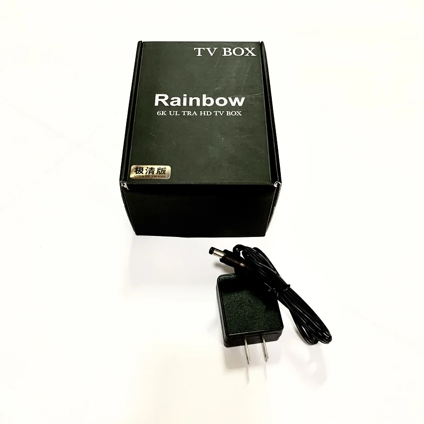 

Rainbow H616 Android 10.0 Smart TV Box Adapter 32GB 5G Wifi Youtube Media player Google Play Android TV Set top box
