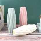 1 шт. Цветочная ваза для украшения интерьера Пластик ваза белый имитация Керамика цветочный горшок