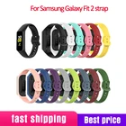 Мягкий силиконовый спортивный ремешок для Samsung Galaxy Fit 2 SM-R220 браслет сменный ремешок для наручных часов Samsung Galaxy Fit2 Correa
