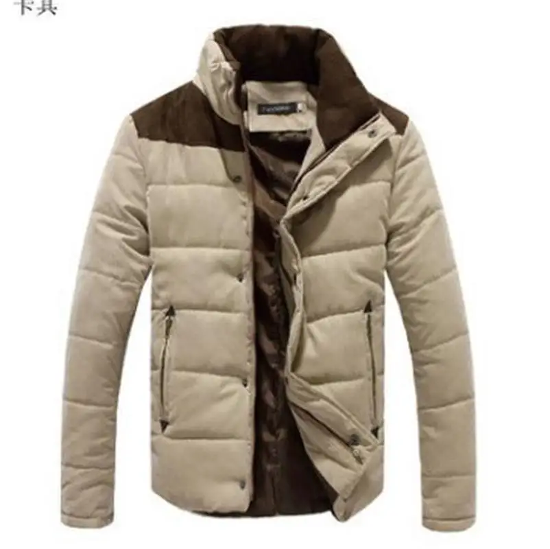 

Men's Winter Thickened Cotton Clothes Men's Cotton Coats Men's Parkas Men's Winter Hooded Coat Down Cotton Suit Windbreaker