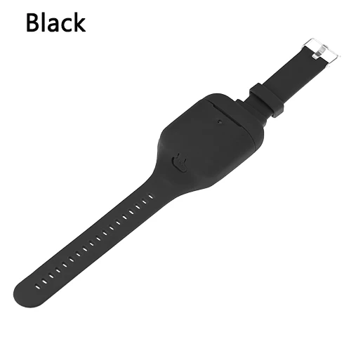 Black Новейшая версия, защитный чехол для AirPods 1/2, силиконовый чехол на запястье, совместимый с Apple AirPods Sport, портативный - Цвет: Black