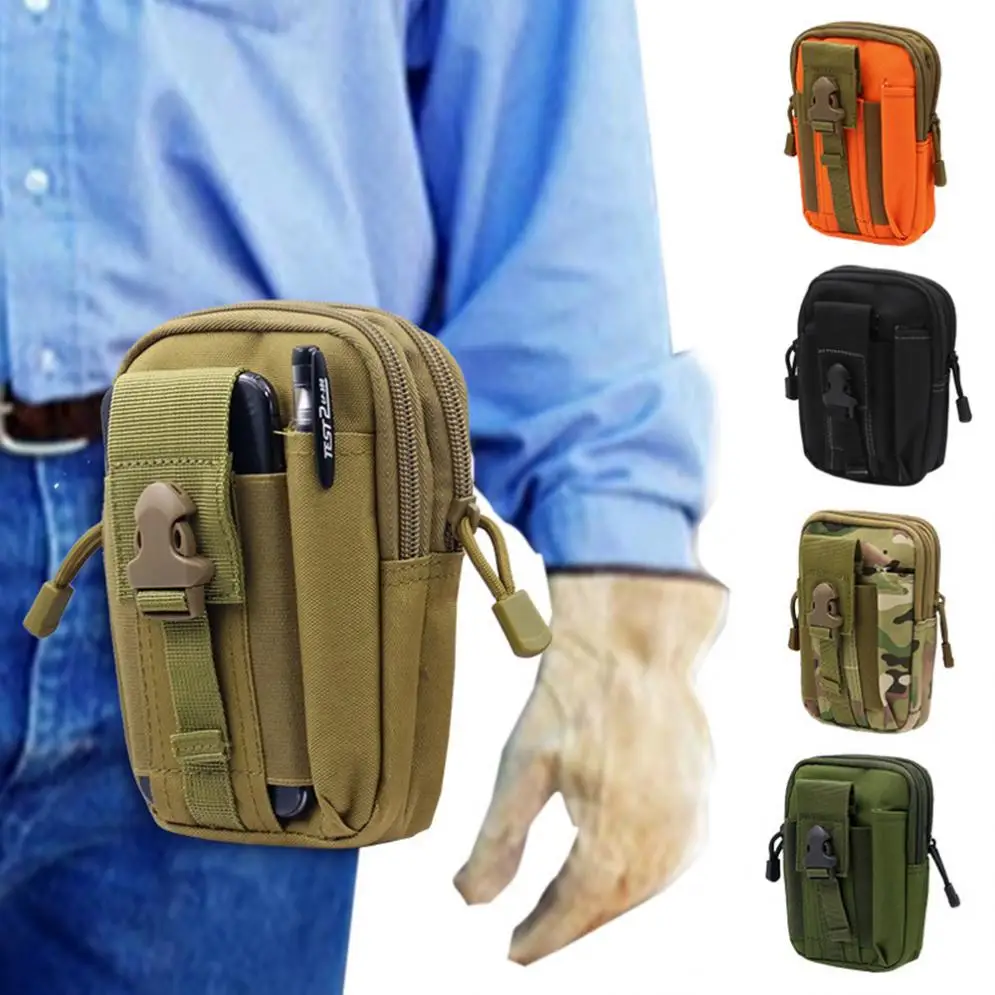 tactical bag outdoor sports camping climbing pocket mobile phone bags tool bags emergency army hunting survival tool free global shipping