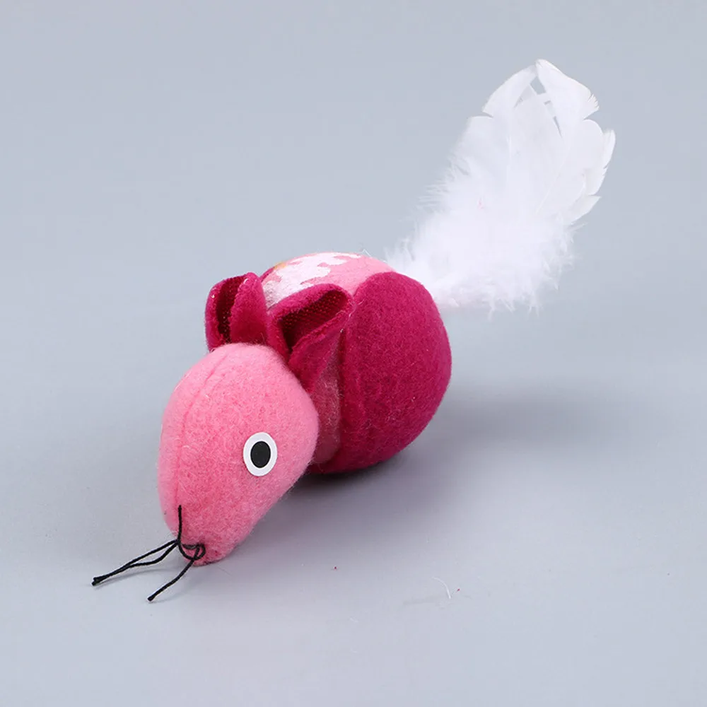 1 шт. кошка перо игрушка палочка с маленьким колокольчиком мышь клетка игрушки