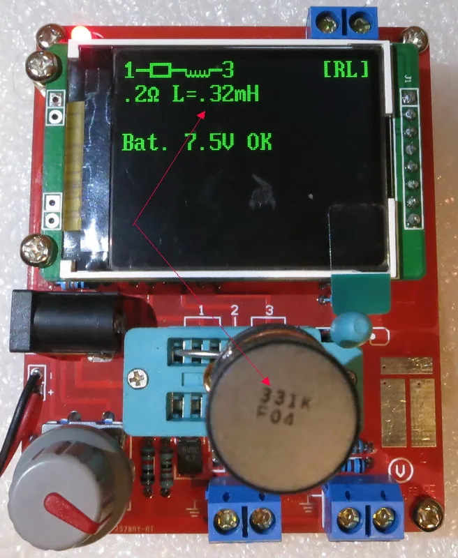 Тестер транзисторов TFT с ЖК экраном ATMEAG328P M328 измеритель емкости диодов LCR ESR