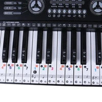 piano 546188 keys stickers five line numbered musical notation phonetic symbol number buttons factory outlet
