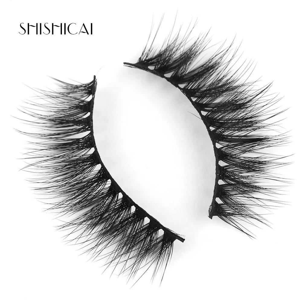 7 pairs/pack Thick Eye Lashes Extension Party Makeup Soft Cross Fake Beauty False Eyelashes Cosmestic A04 | Красота и здоровье