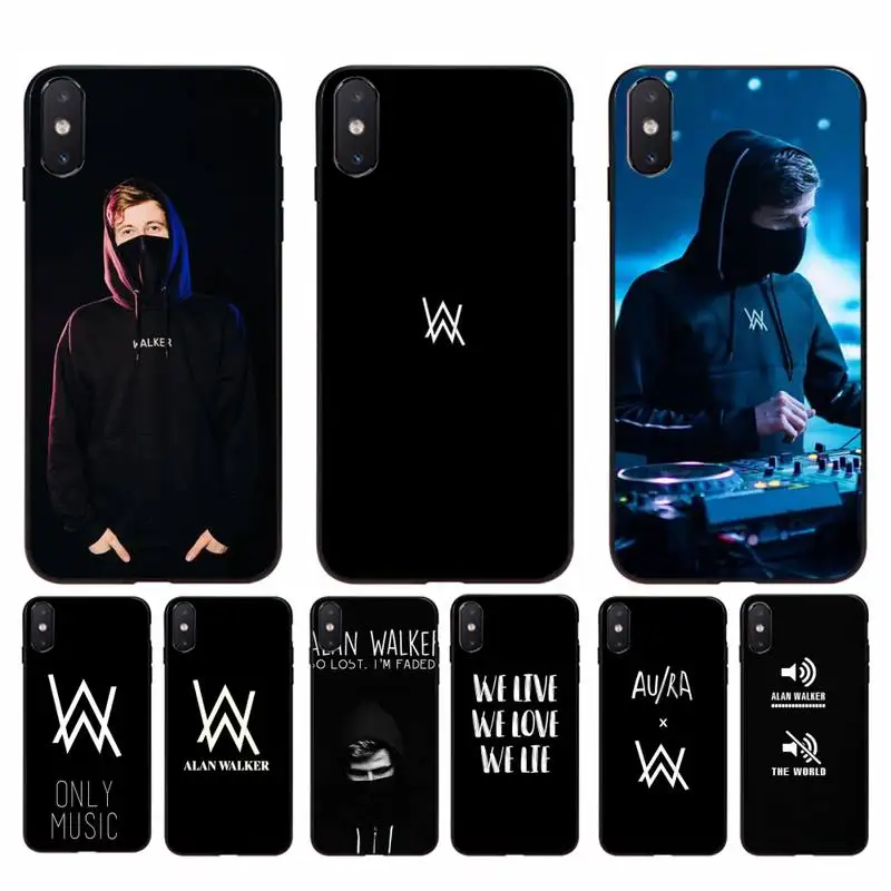 Чехол для телефона Yinuoda alan walker iPhone 11 8 7 6 6S Plus X XS MAX 5 5S SE 2020 XR pro|Бамперы| |