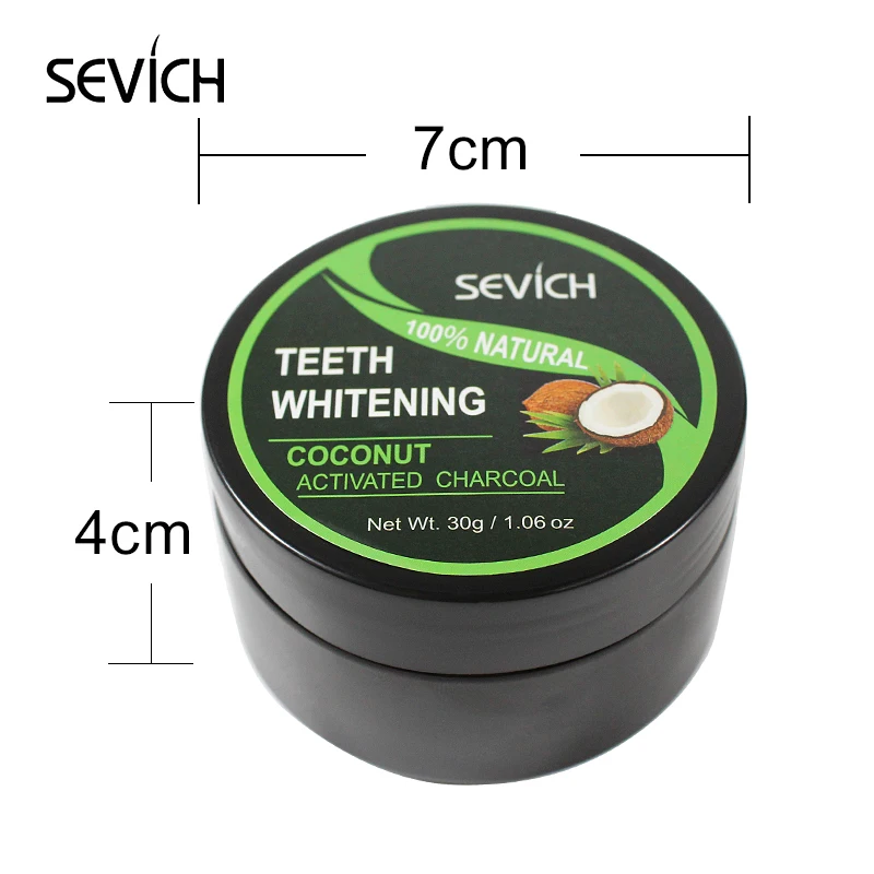 Sevich 30g Teeth Whitening Powder Smoke Coffee Tea Stain Remove Bamboo Activated Charcoal Oral Hygiene Dental Tooth Care | Красота и