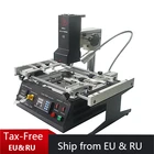 Инфракрасная BGA станок для пайки IR6500 IR Rework Reballing Station, зона предварительного нагрева 240*200 мм, 6 приспособлений